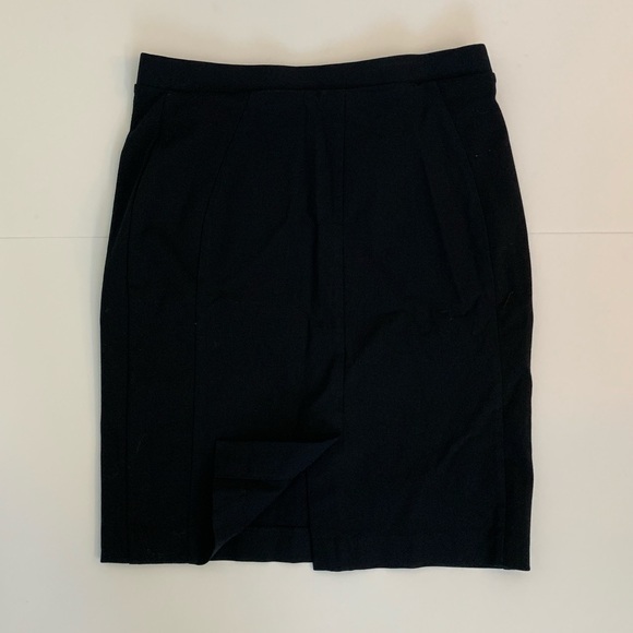 GUC Very Wang Black Pencil Skirt - Picture 4 of 5